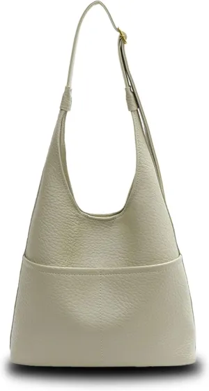 Hobo Bags Soft Leather Shoulder Bag for Women Large Capacity Crossbody Bag with Adjustable Strap Shoulder Handbag
