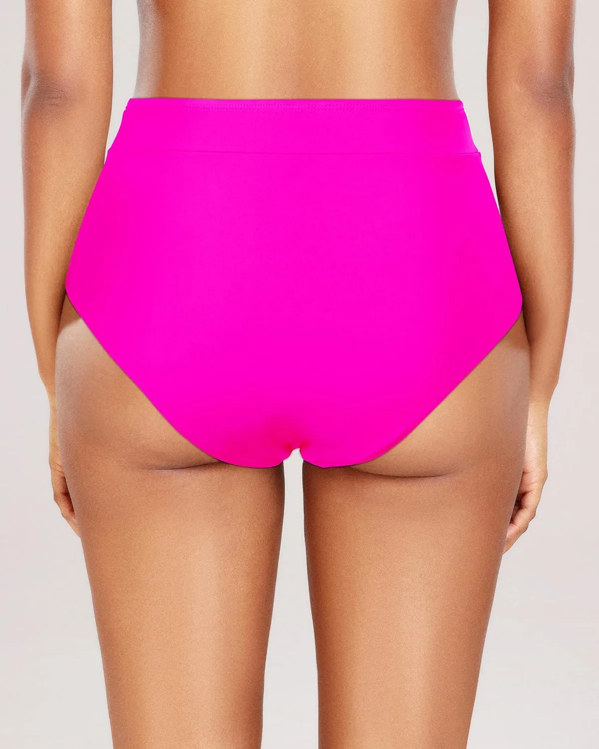 Holipick Women Bathing Suit Bottoms - High Waisted Bikini Bottoms Full Coverage Tummy Control Swim Bottom