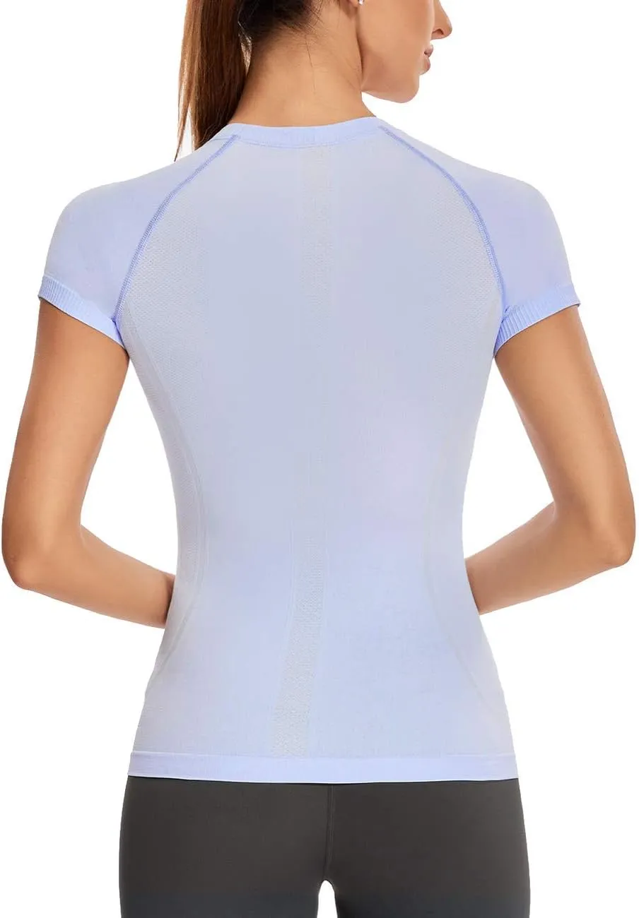 Hopgo Women's Short Sleeve T-Shirts Tops