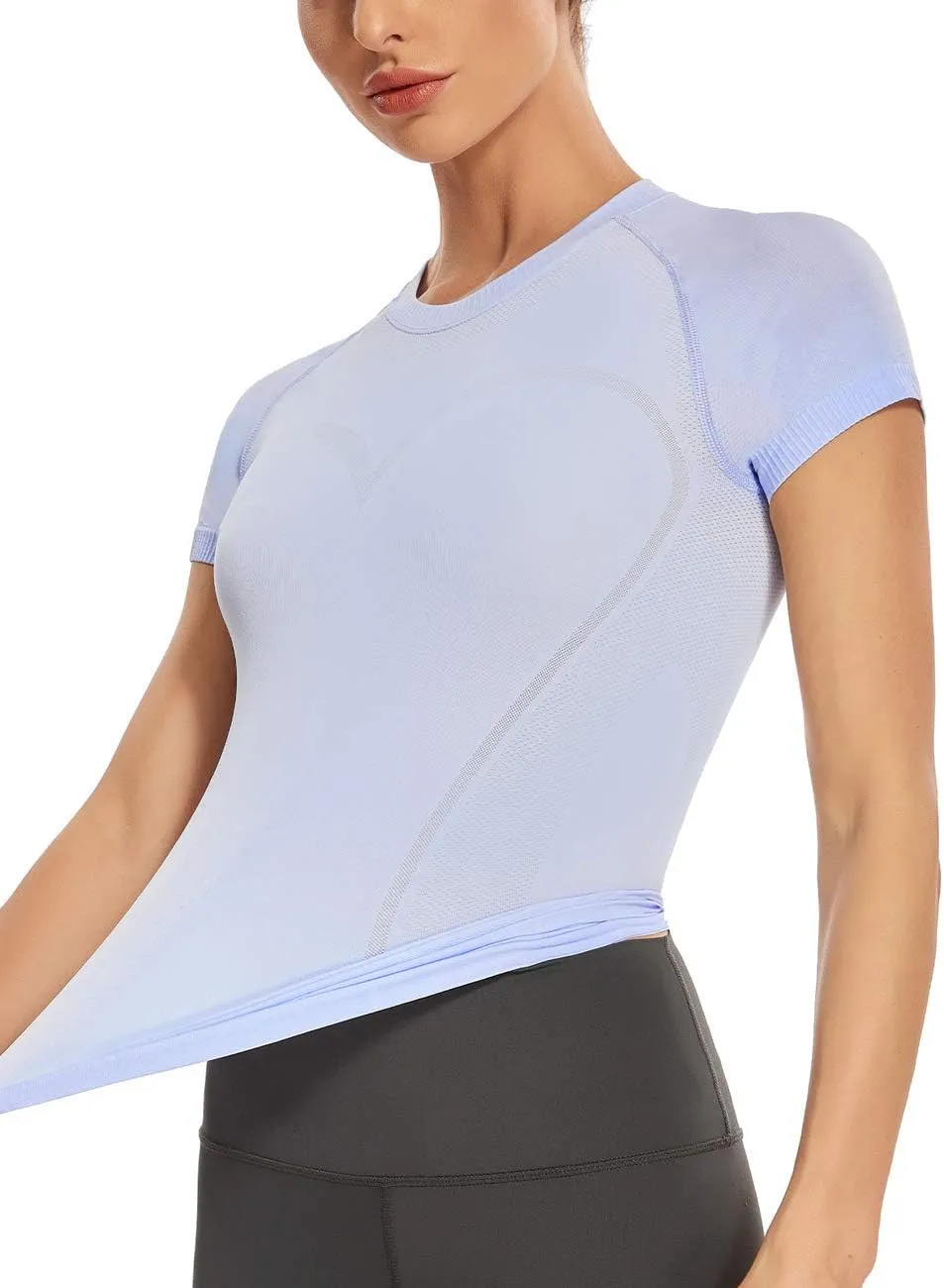 Hopgo Women's Short Sleeve T-Shirts Tops