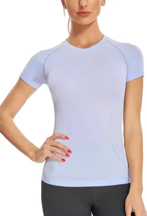 Hopgo Women's Short Sleeve T-Shirts Tops