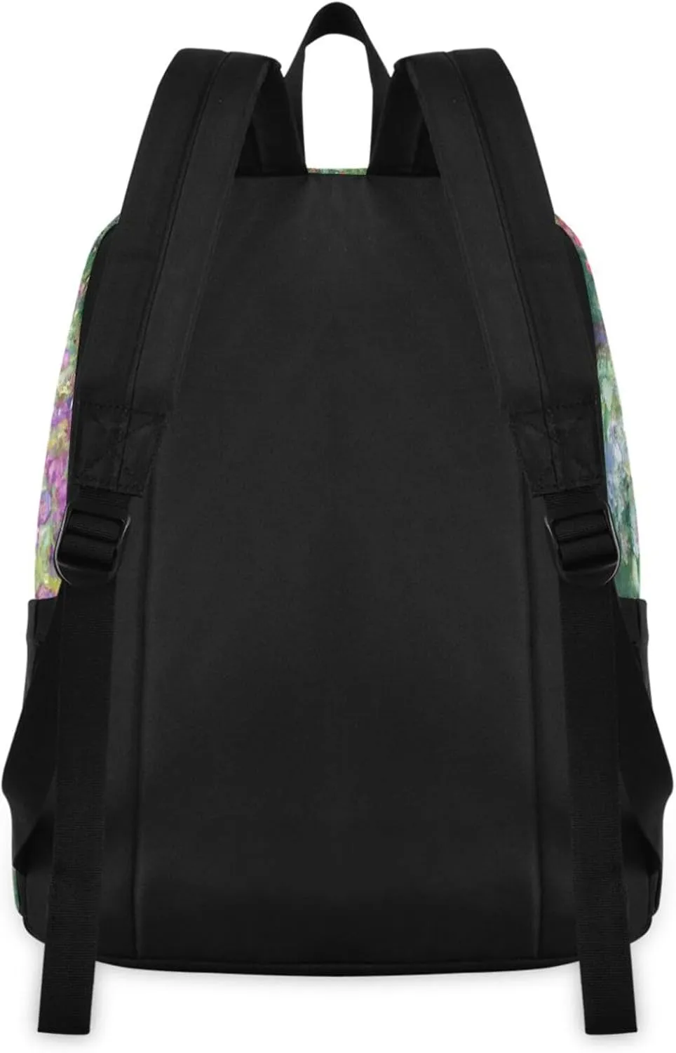 Iris Garden at Giverny Monet Backpacks For Teen Girls Boys School Bookbag