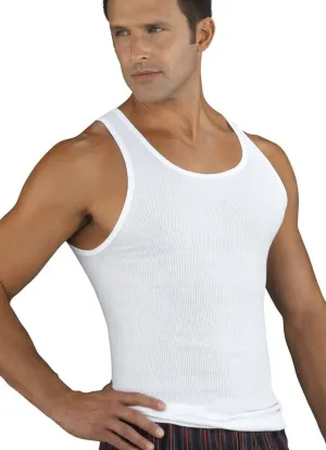 Jockey Men's T-Shirts Tag-Free Tall Man A-Shirt- 2 Pack