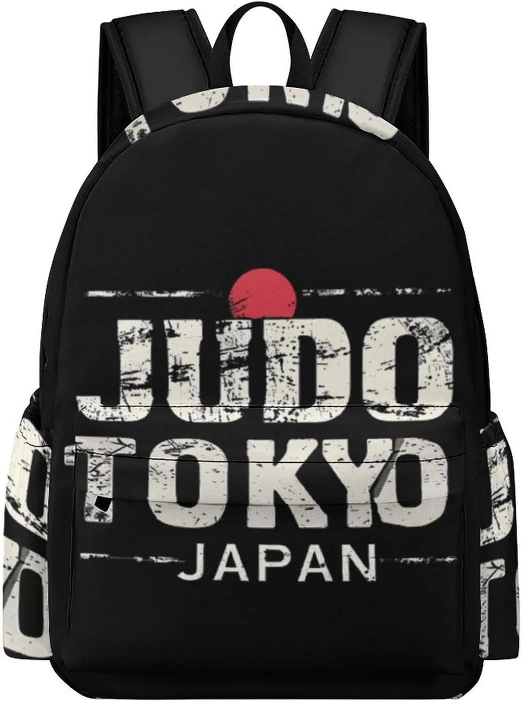 Judo Tokyo Japan Travel Hiking Laptop Backpack for Men Women Camping Gym Backpacks Casual Bag
