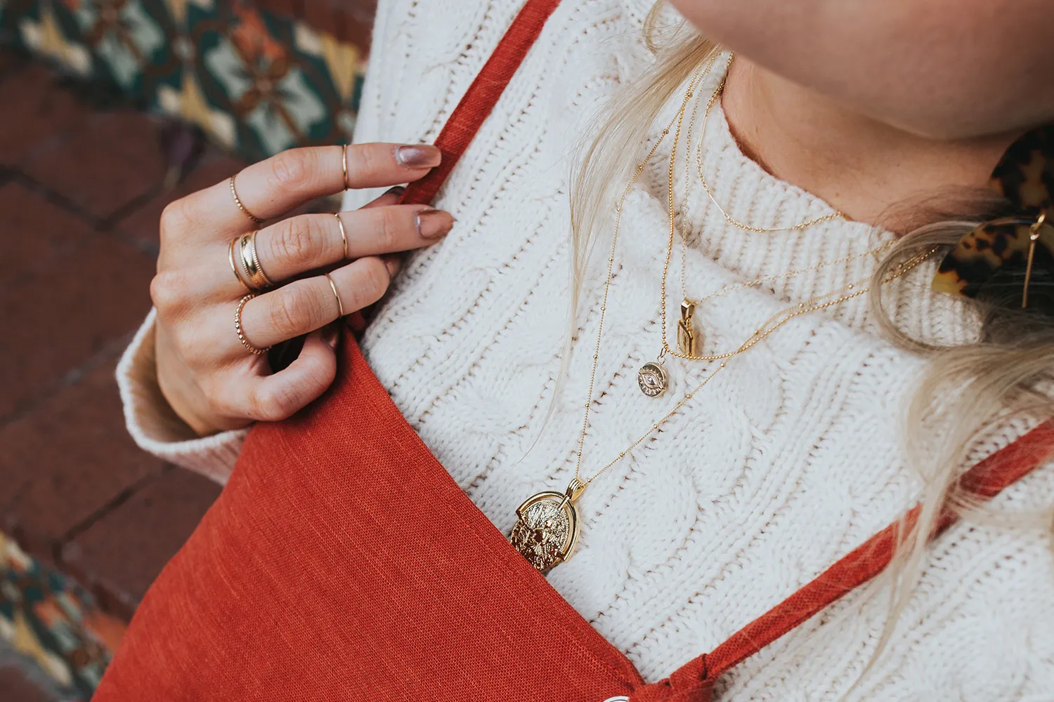 Kendal Shorty Necklace Gold-Filled