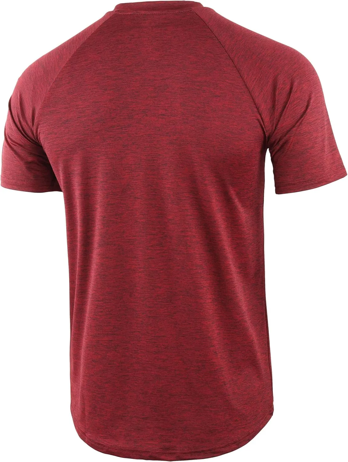 KNQR Men's Performance Lightweight Vintage Quick Dry Athletic Active Outdoor Hiking Henley T-Shirts