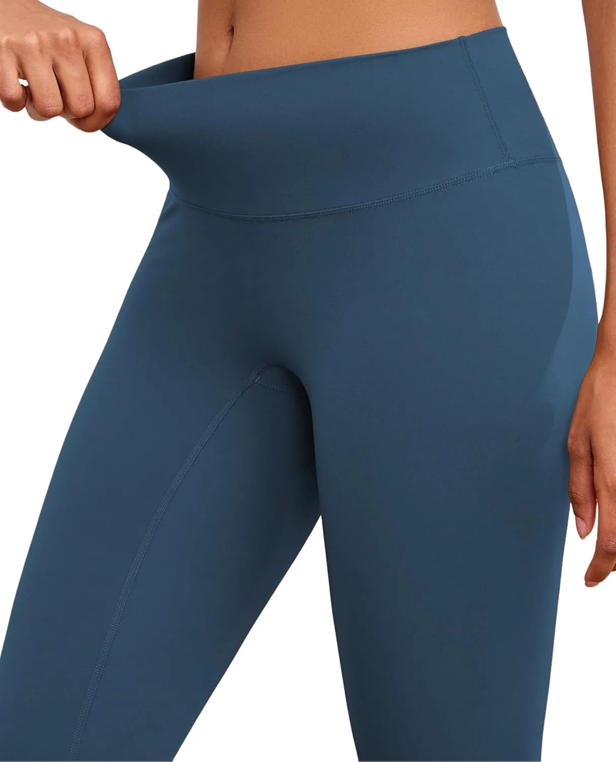 Leggings for Women Tummy Control High Waisted Yoga Pants Butt Lift No Front Seam Workout Pants