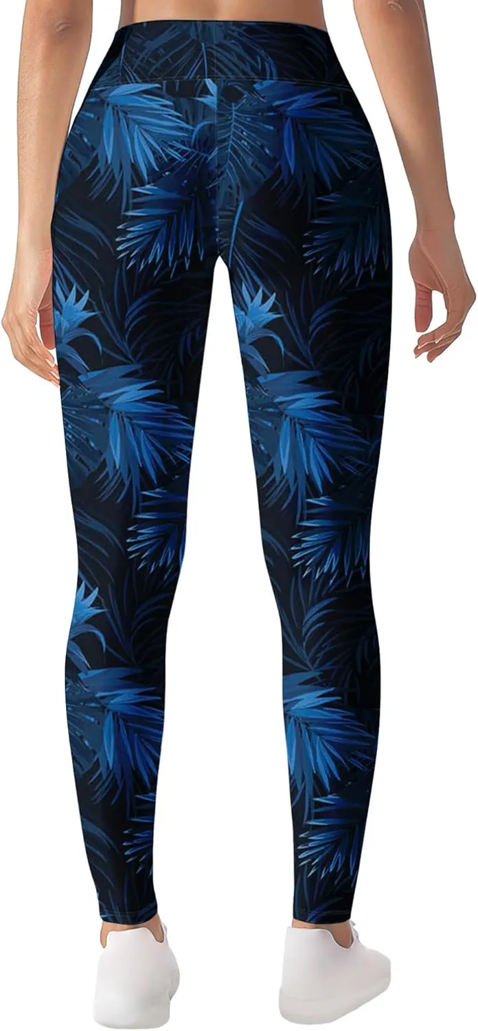 Leggings for Women Workout Funny Printed Gym Athletic Womens Yoga Pants High Waisted Activewear Legging Pants