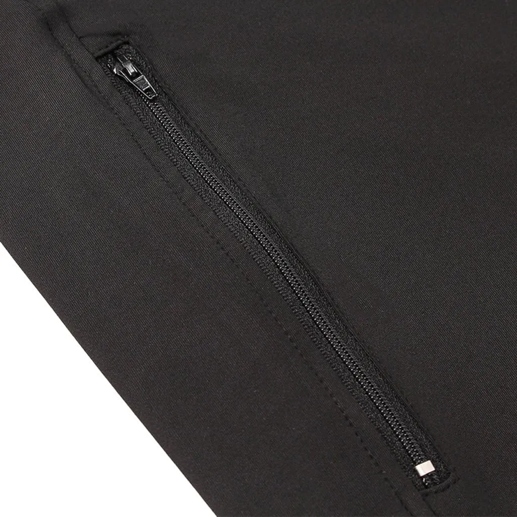 Men's Quick-Dry Hoodies Running Sweatshirt Slim Fit Zip Up Fitness Gym T Shirts