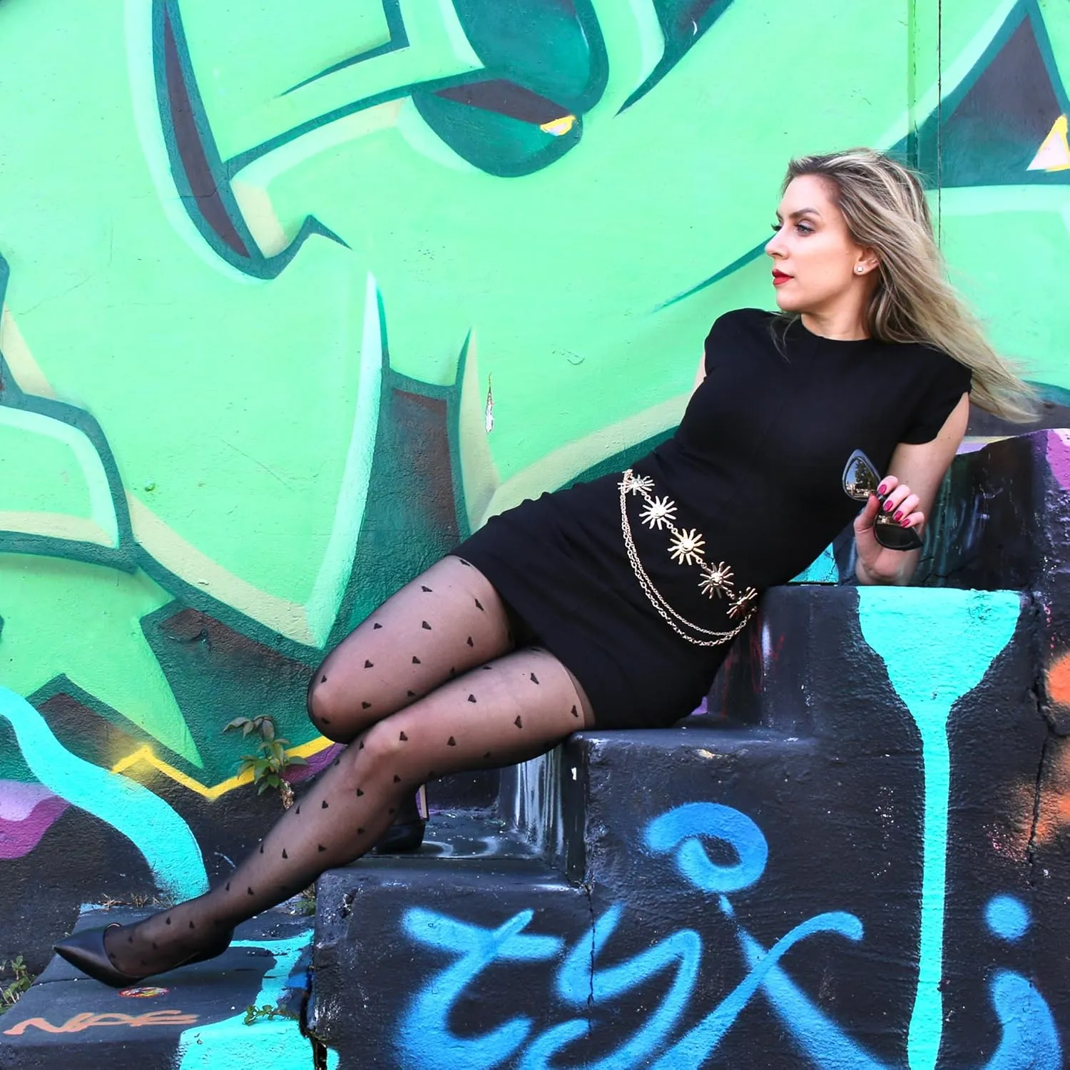 Millennials In Motion Designer Chain Waist Belt