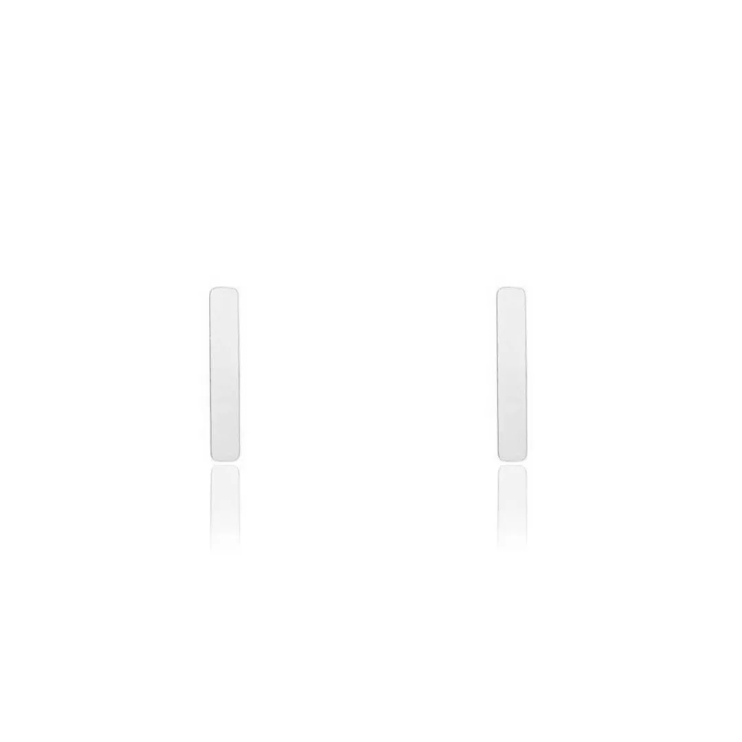 Mini Gold Initial Stud Earrings