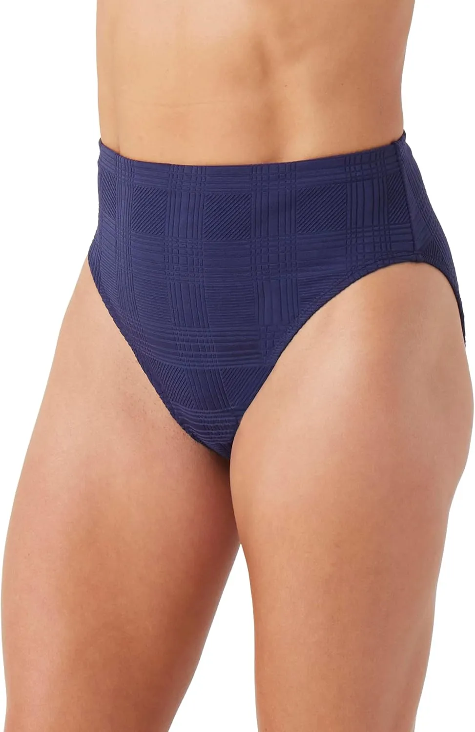 Nautica Women's Bottoms-Tummy Control Swimwear, Workout, Volleyball, Yoga, Beachwear Bikini Brief