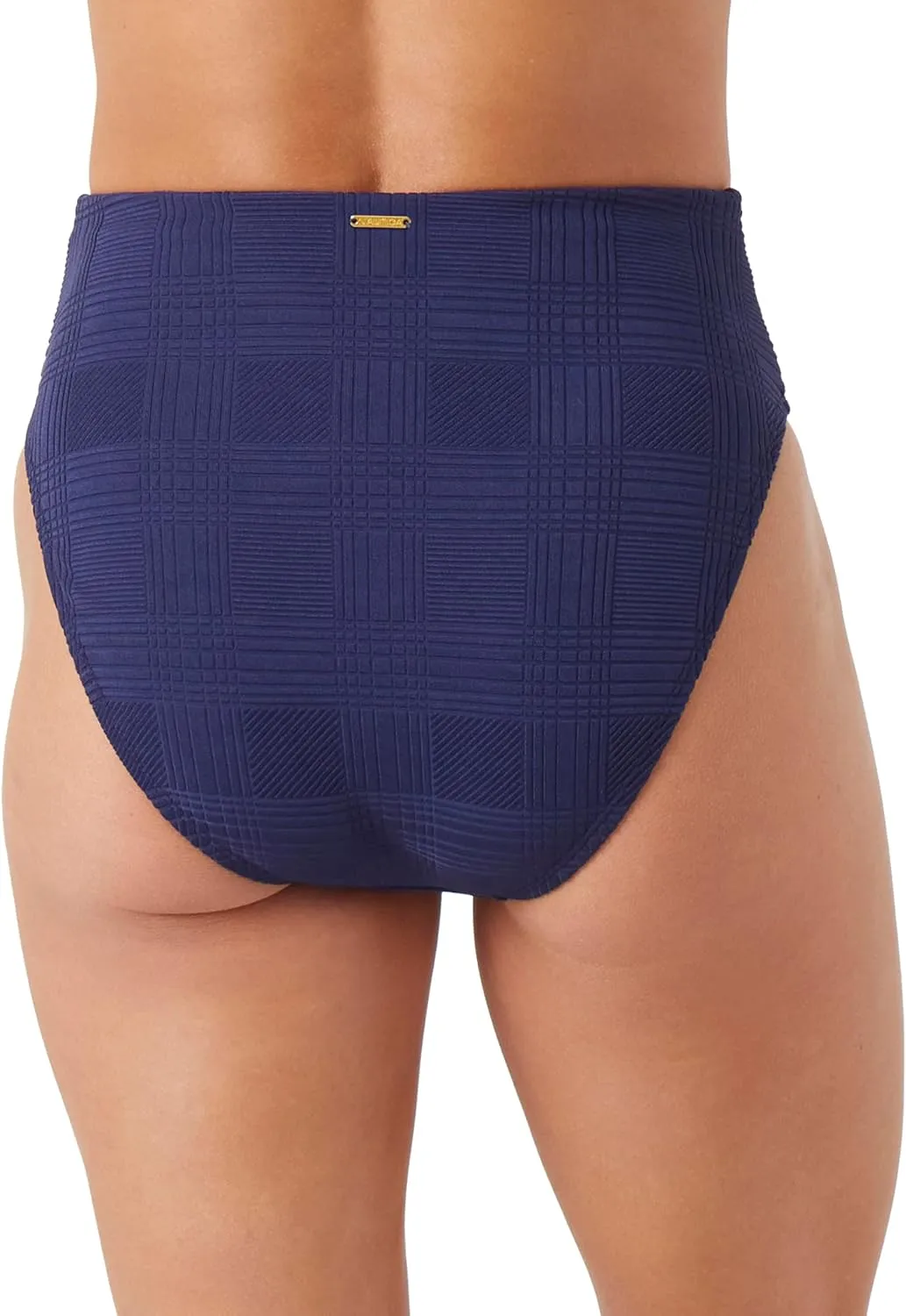 Nautica Women's Bottoms-Tummy Control Swimwear, Workout, Volleyball, Yoga, Beachwear Bikini Brief