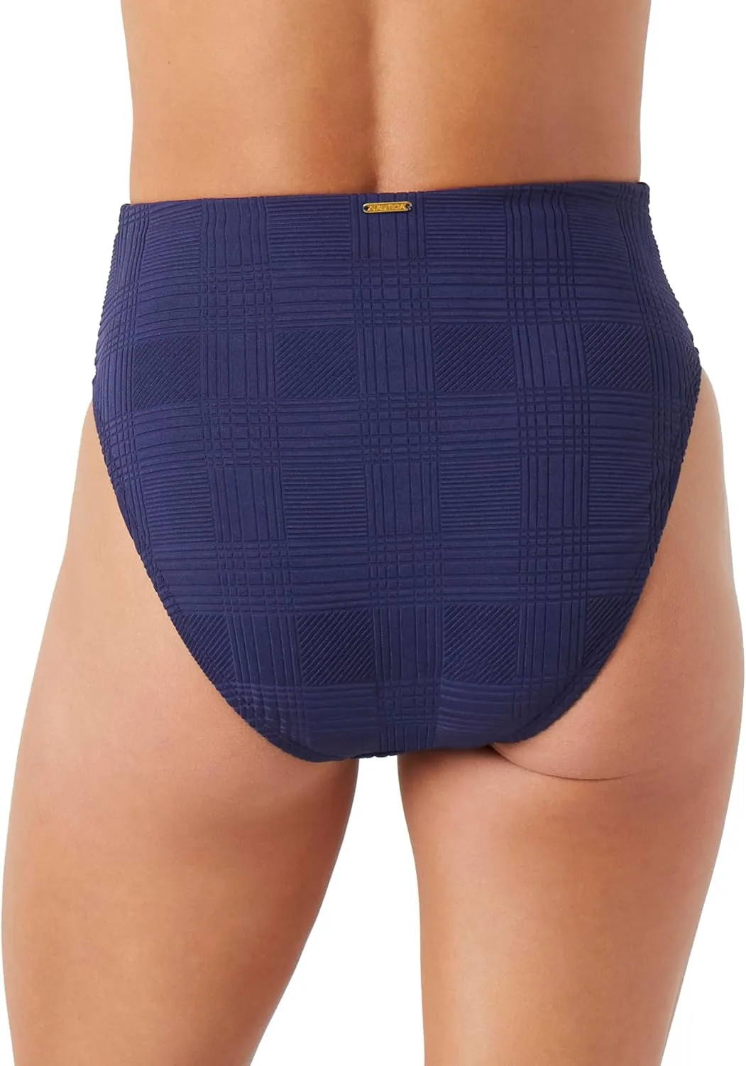 Nautica Women's Bottoms-Tummy Control Swimwear, Workout, Volleyball, Yoga, Beachwear Bikini Brief