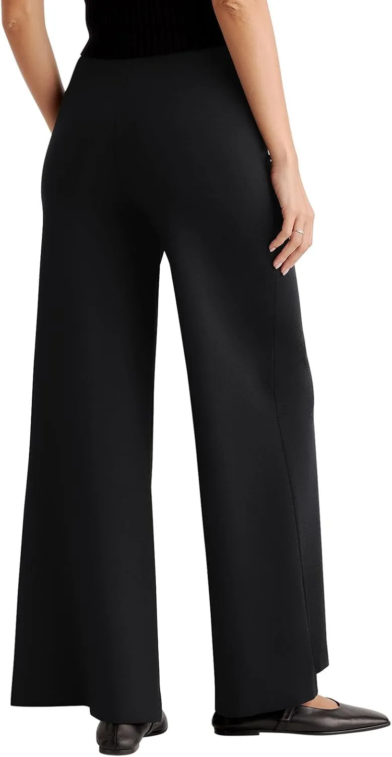 NIMIN Womens Wide Leg Business Casual Pants Dressy Work Slack High Waisted Stretchy Trousers 2025
