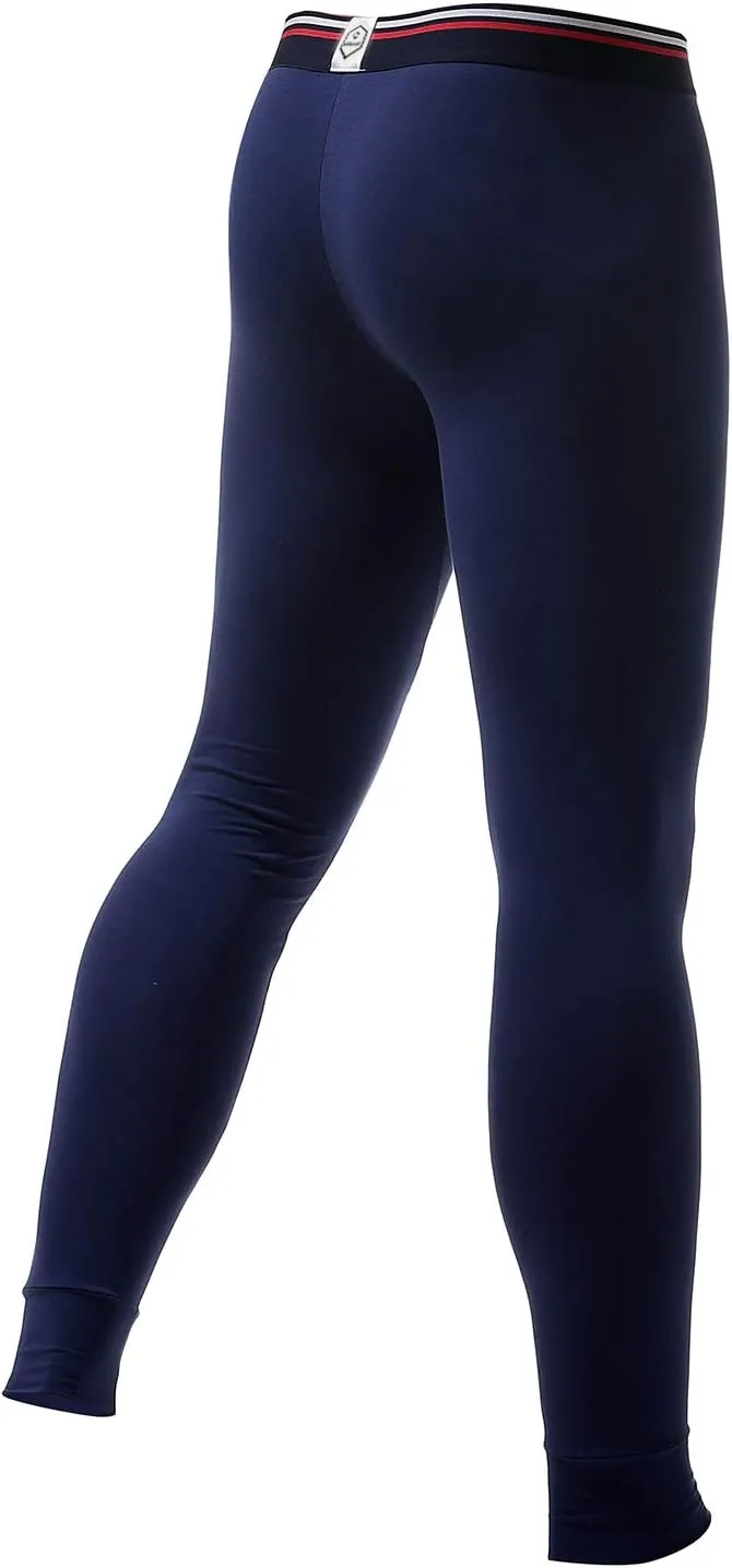 Ouruikia Men's Thermal Underwear Pants Thermal Bottoms Long Johns Bottoms with Separate Pouch