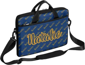 Personalized Name Laptop Bag Case Briefcases for Man Woman, Custom Computer Cases for Laptops, Tablet Shoulder Bag