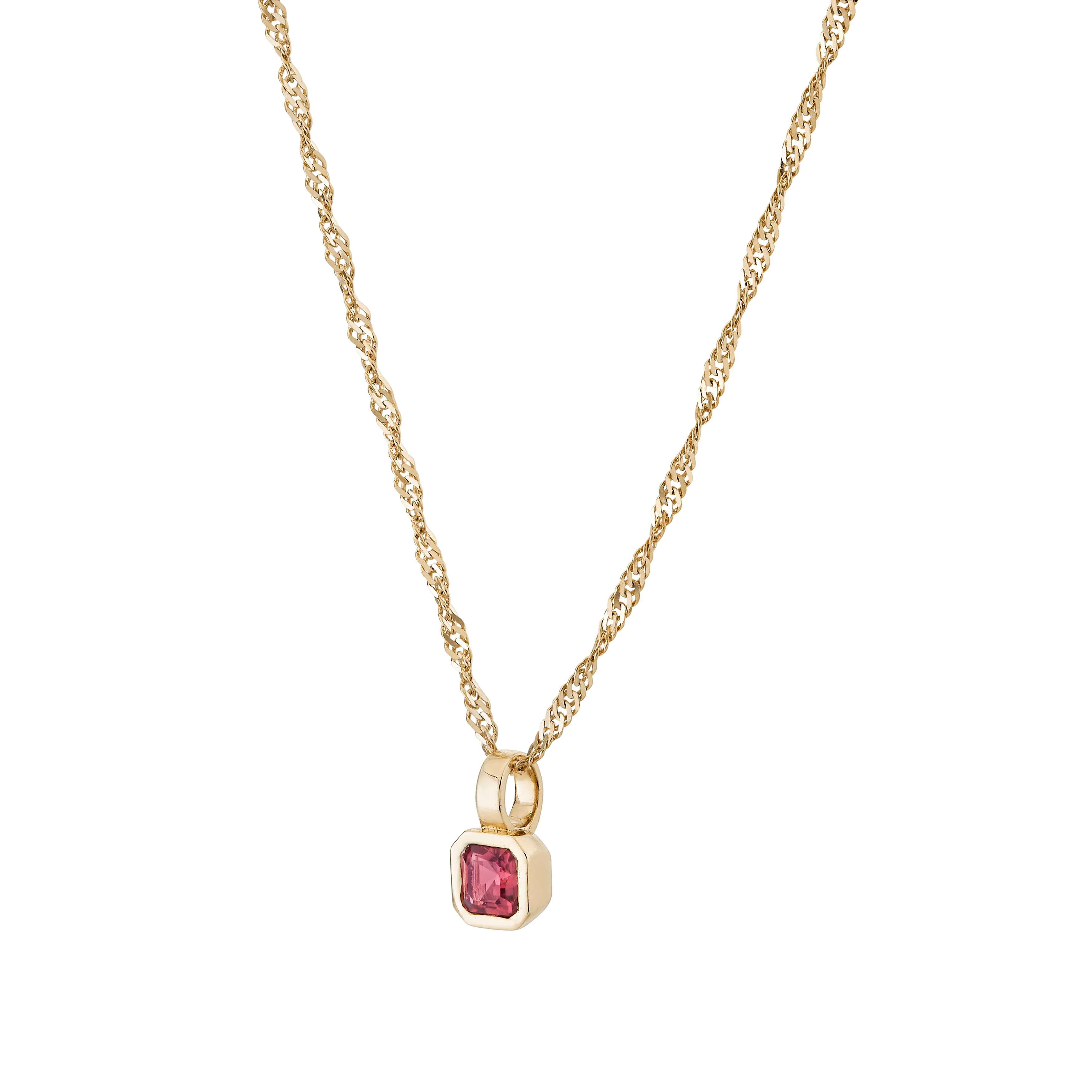 Petite Dahlia Asscher Charm