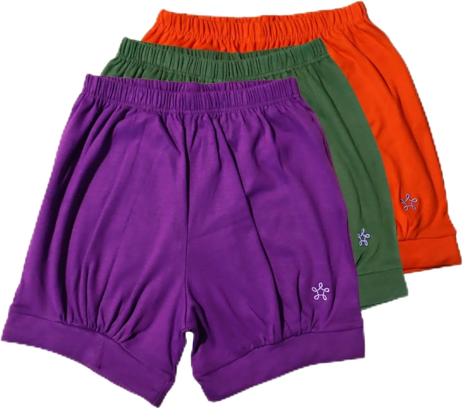 Pune Yoga Unisex Short - Set of 3, Pune Pants, Iyengar Yoga Shorts, Yoga Wear, Yoga Pants