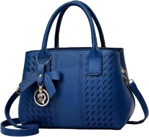 Purses and Handbags for Women Satchel Designer Cross Body Hobo Medium Size Tote, Women's bag, Handbags for Women, Crossbody Bag, Designer Satchel, Medium Blue Bag for Women