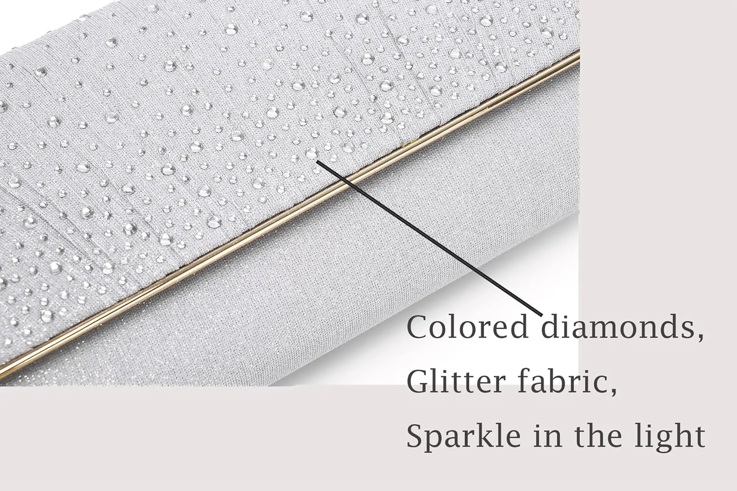 Rhinestone Clutch Purses for Women Purses and Handbags Formal Wedding Party Prom Purse Money Bags Christmas gift.