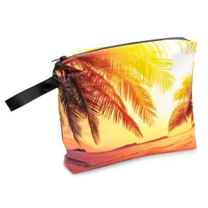 Rolling Nomad Tyvek Zippered Pouch, Wet Bikini Bag, Travel, Toiletry, Pool, Beach Essential, Waterproof, Summer Must Haves, 11.5x8.5x2 (Medium)