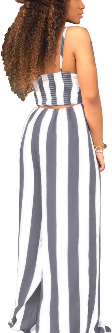 Rompers for Women Sexy Summer Casual Straps Short Pants Jumpsuits with Pockets Zipper