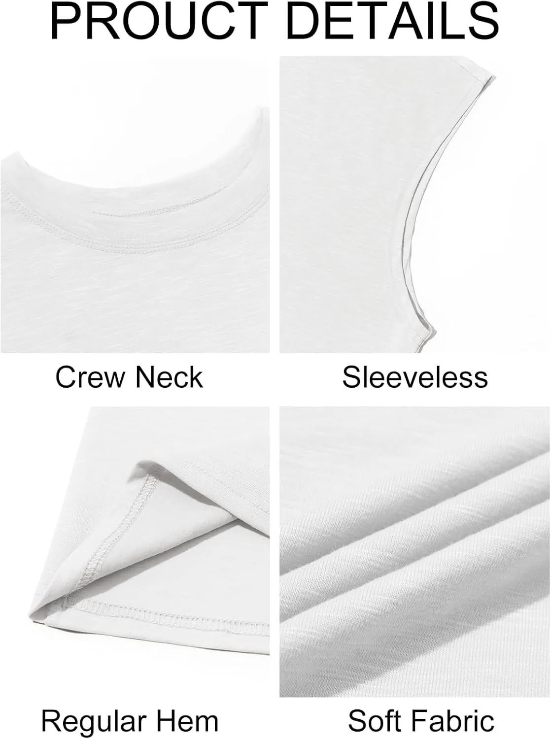 Runcati Mens Workout Tank Tops Sleeveless Muscle Cut Off Shirt Athletic Gym T Shirts