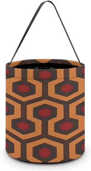 Shining Overlook Halloween Tote Candy Bag Candy Basket Candy Bucket Gift Bag for Halloween Party