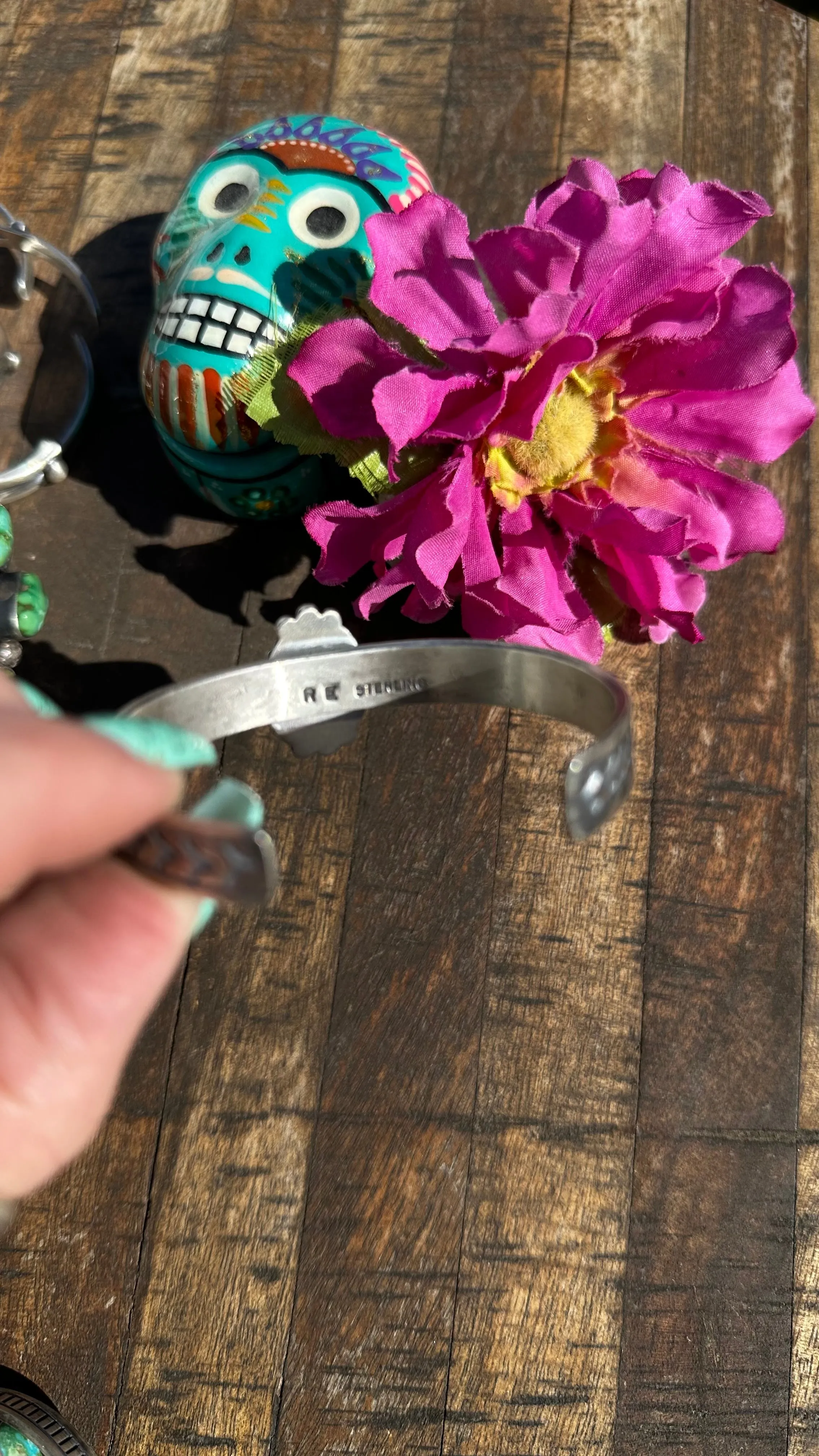 Sonoran Stamped Cuff #5