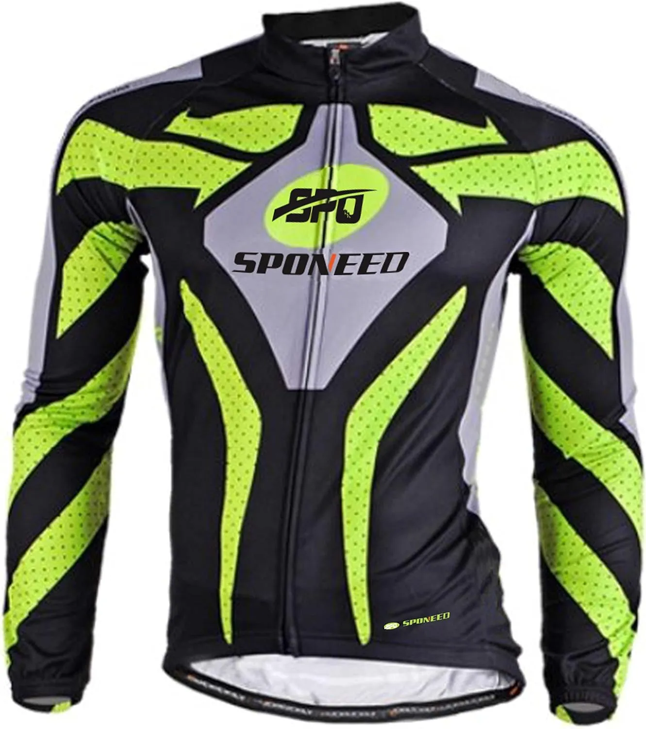 sponeed Men's Cycling Jersey Full Sleeve Riding Wear Long Sleeve T Shirts Pants