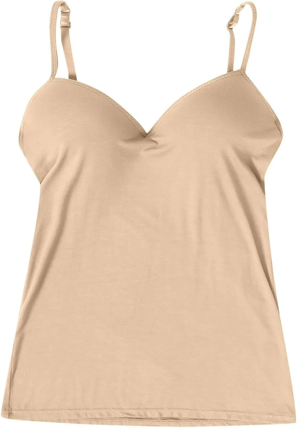 Tank Top with Built in Bra for Women Sports Cami Shirts Spring Summer Workout Camisoles Sleeveless Bras Under Clothes
