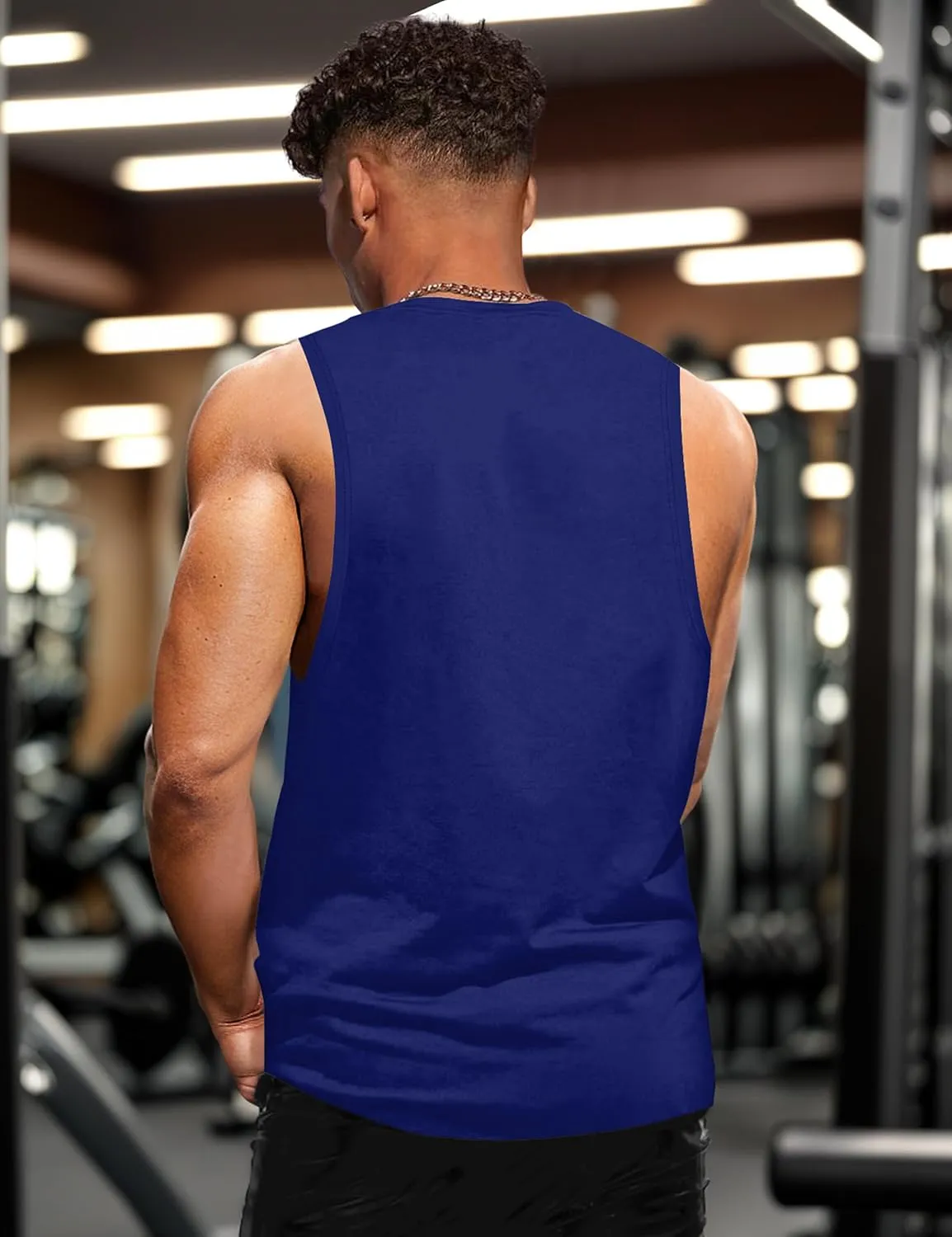 Tank Tops for Men, Sleeveless Workout Shirts for Men Graphic Mens Muscle Tank Tops Workout Athletic Tank Tops for Men
