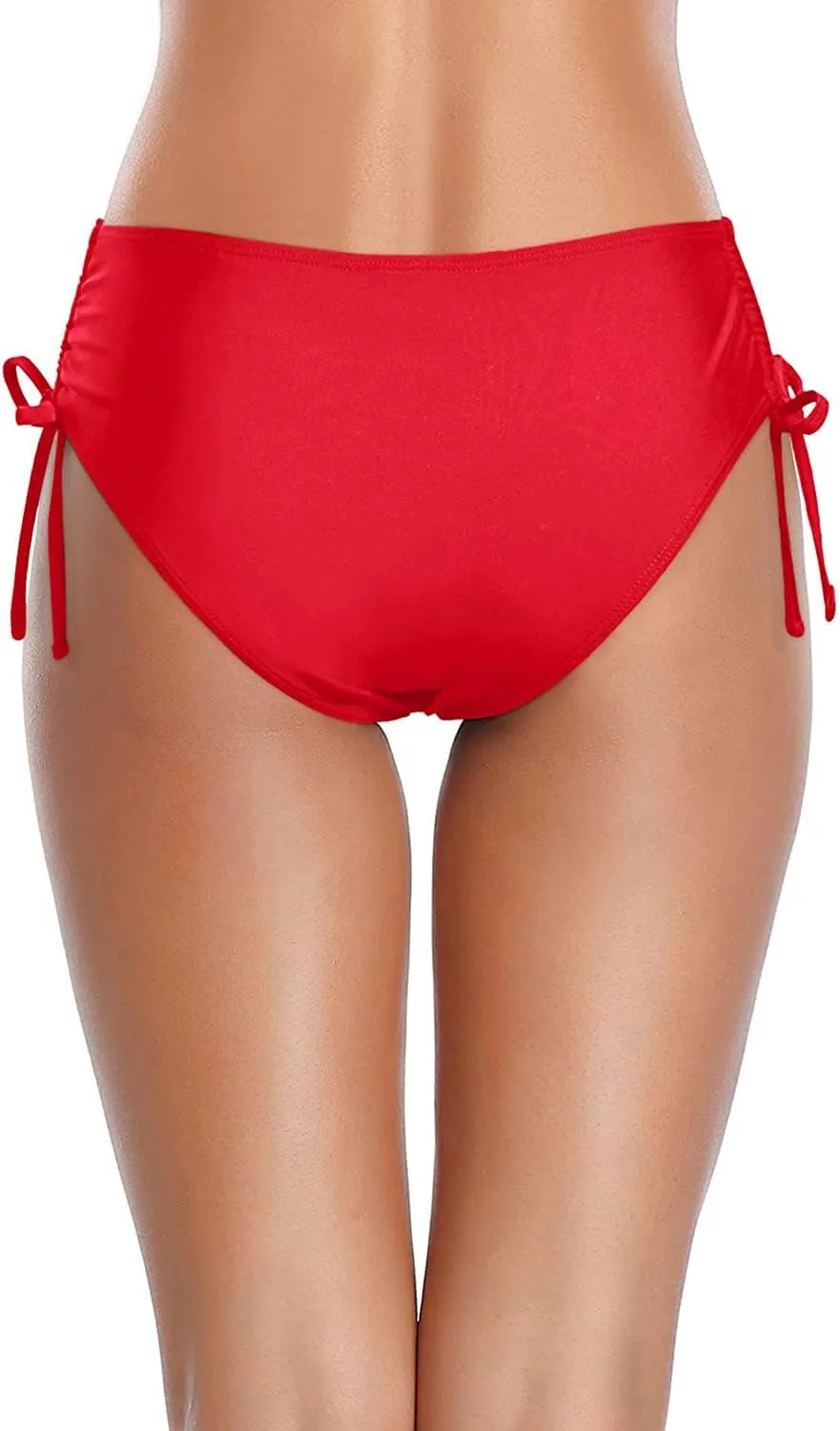 Tempt Me Women Bikini Bottoms Side Tie Adjustable Bathing Suit Swimsuit Full Coverage Swim Bottom