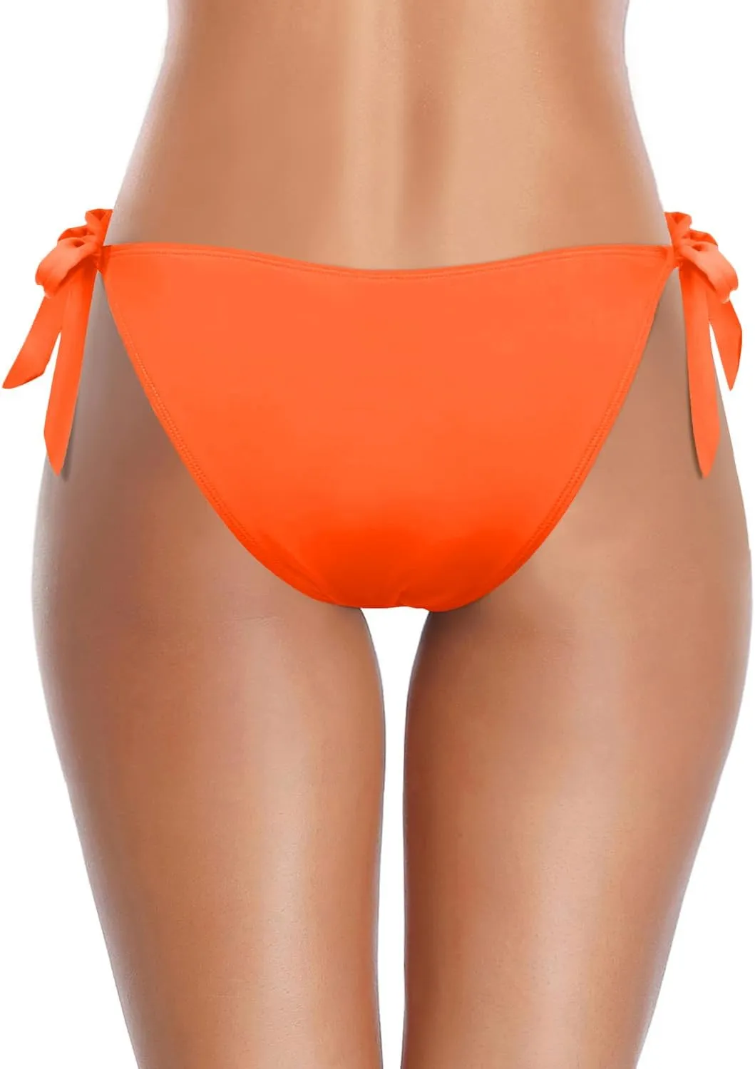 Tempt Me Women Side Tie Bikini Bottoms - String Swim Bottoms Low Rise Bathing Suit Bottoms Cheeky Coverage Swimwear 2025
