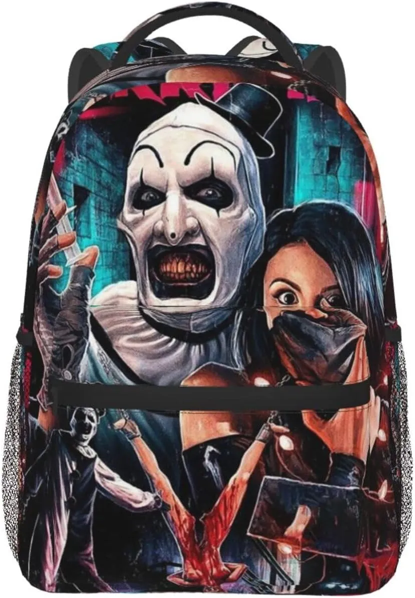 Terri-fier Backpack Lightweight Printed Backpacks Travel Backpack,Leisure Laptop Backpack One Size
