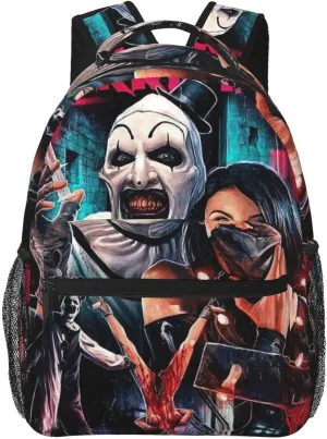 Terri-fier Backpack Lightweight Printed Backpacks Travel Backpack,Leisure Laptop Backpack One Size