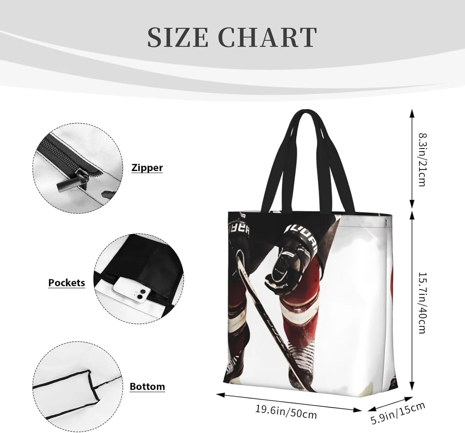 Tote Bag for Women Reusable Grocery Bags Labrador Tote Bag with Inner Pocket Travel Tote for Shopping