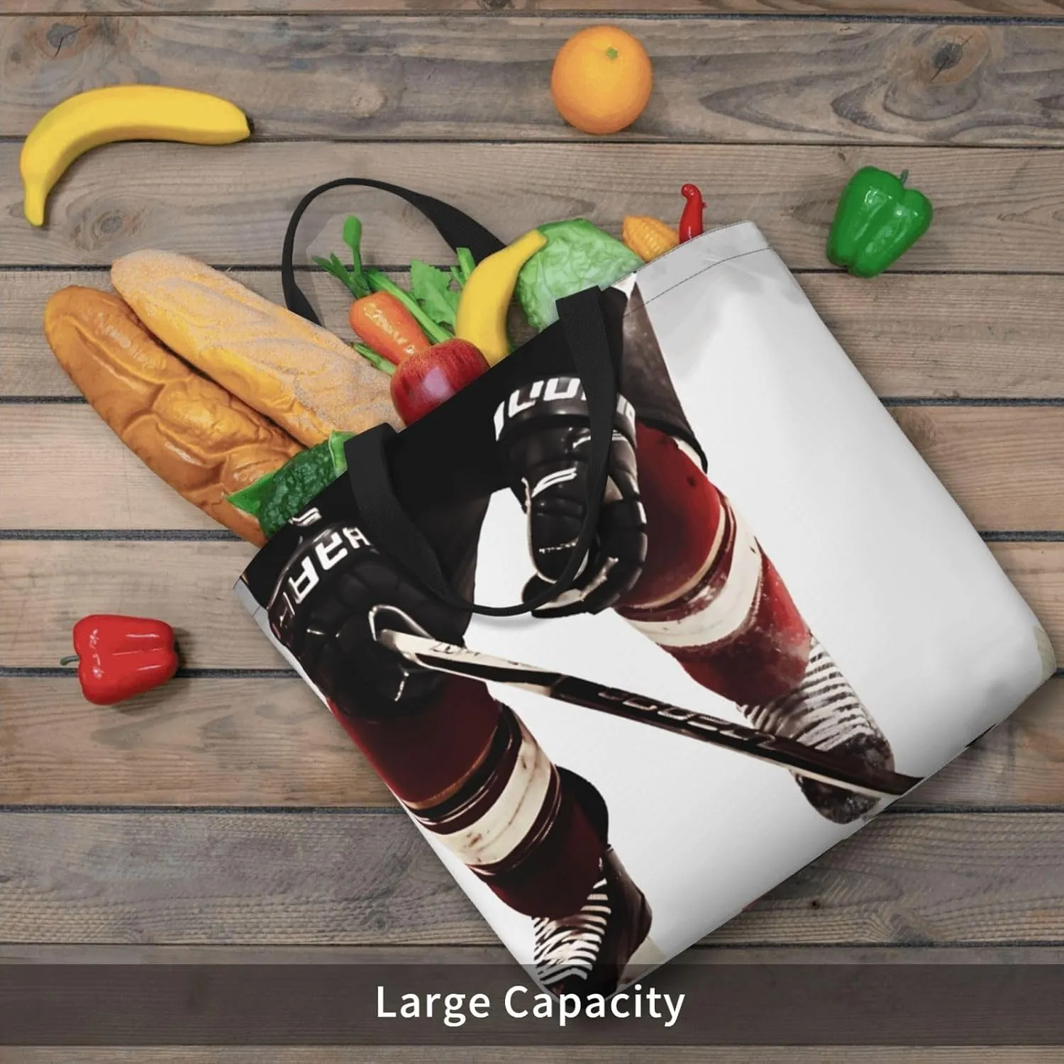 Tote Bag for Women Reusable Grocery Bags Labrador Tote Bag with Inner Pocket Travel Tote for Shopping