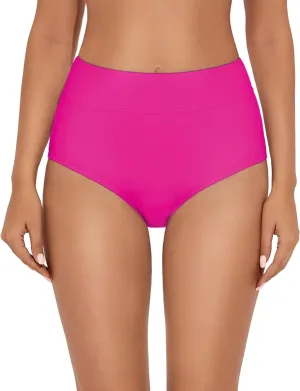 Tournesol Women's Bikini Bottoms High Waisted Bathing Suit Bottoms Full Coverage Swimsuit Briefs