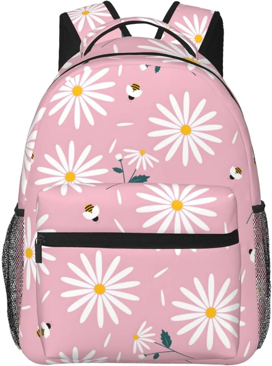 Travel Laptop Backpack for Women Lightweight College Backpack Adjustable Fits 15.6 Inch Laptop Bag Computer Bag for Work, Gym - Daisy