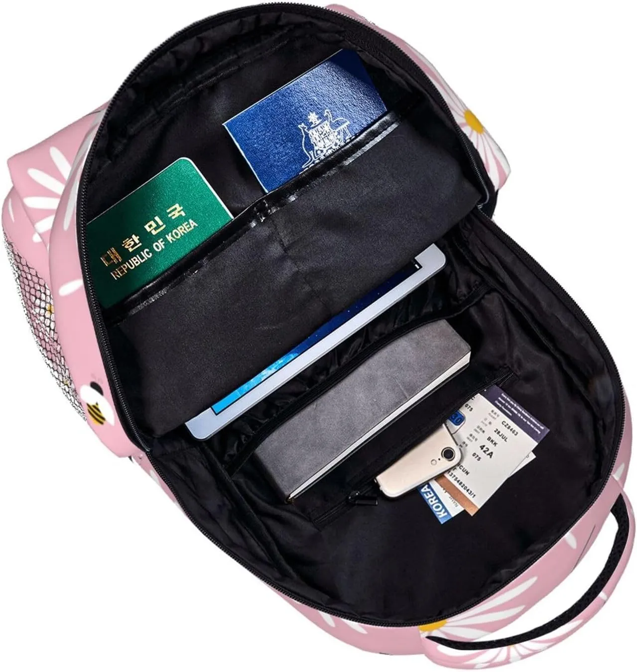 Travel Laptop Backpack for Women Lightweight College Backpack Adjustable Fits 15.6 Inch Laptop Bag Computer Bag for Work, Gym - Daisy