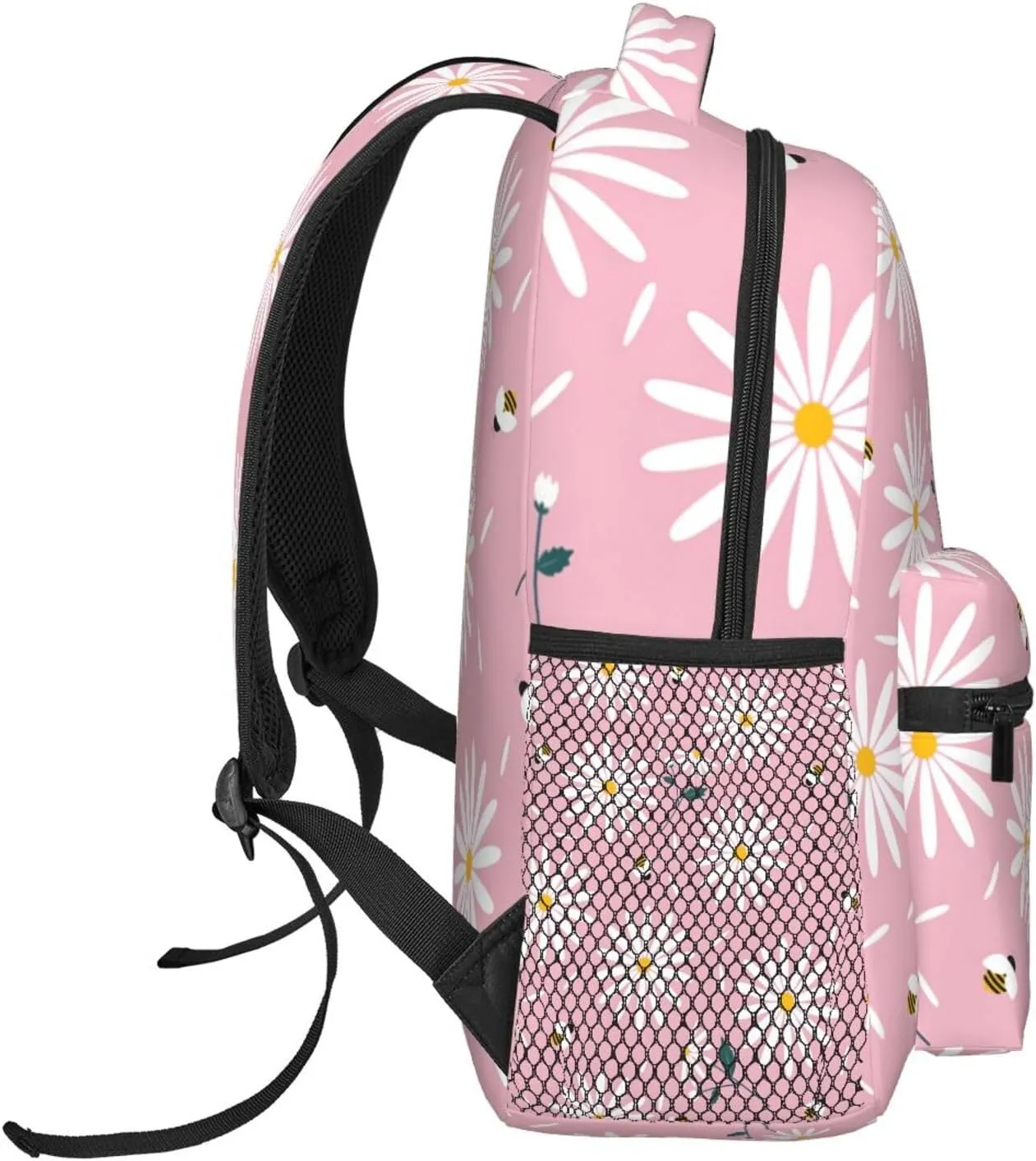 Travel Laptop Backpack for Women Lightweight College Backpack Adjustable Fits 15.6 Inch Laptop Bag Computer Bag for Work, Gym - Daisy
