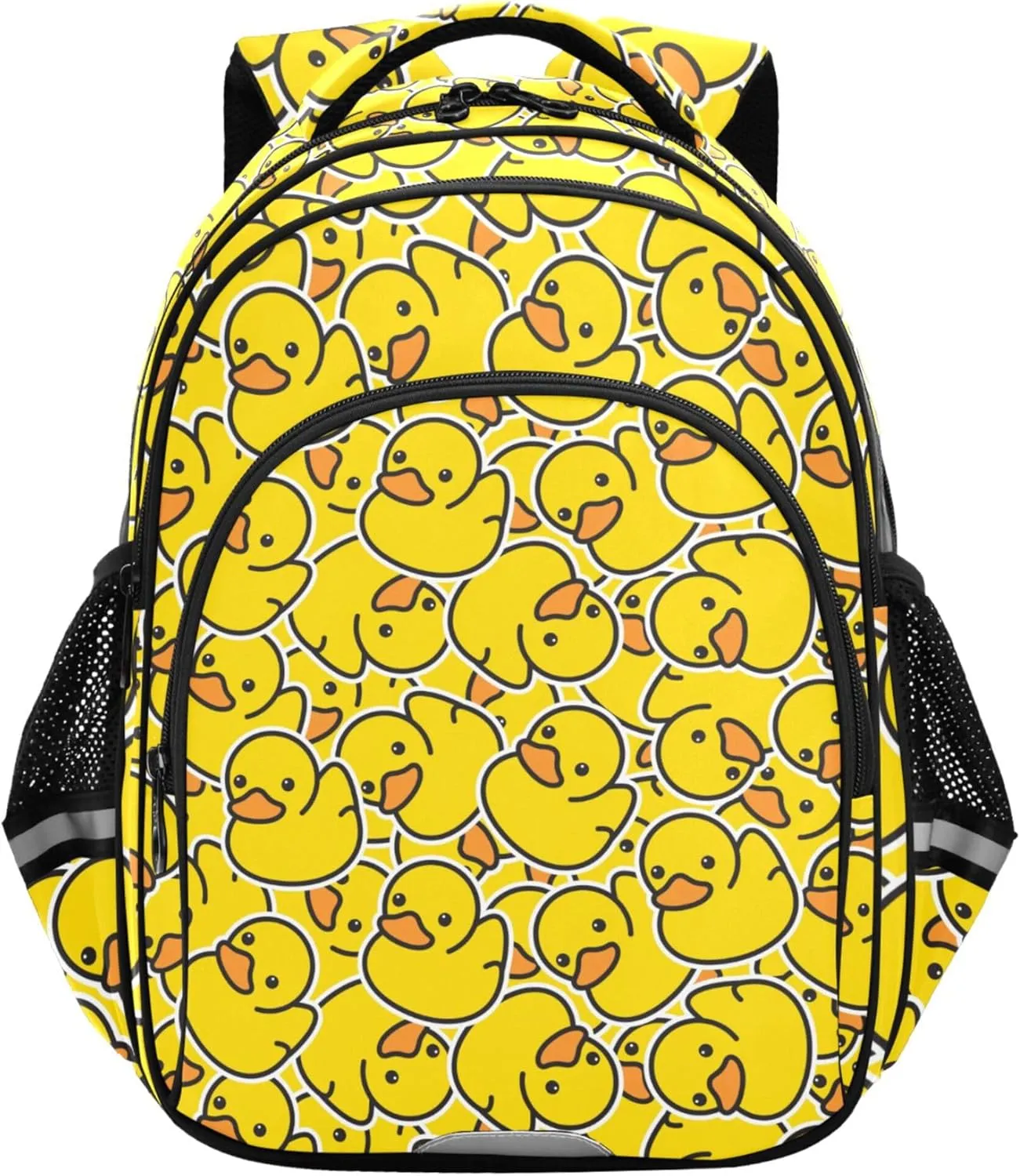 Wamika Yellow Ducks Backpack Farm Cartoon Animals School Backpacks Preschool Book Bag