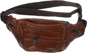Waterproof Sling Bag for Men Men's Waist Bag Coin Purse Leather Chest Bag