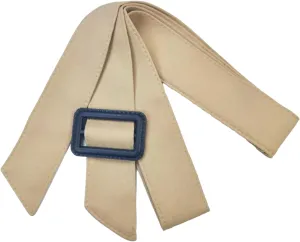 Women Adjustable Buckle Wide Waist Belt Band for for Trench Coat Overcoat Jacket
