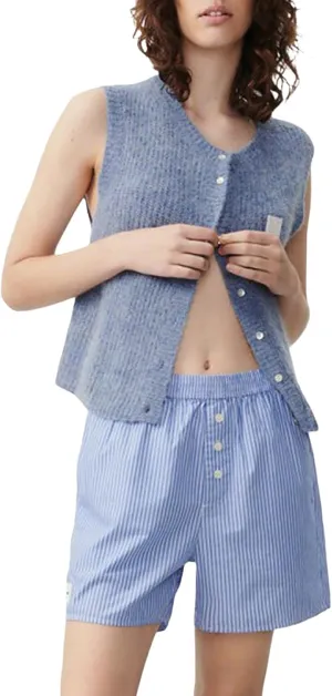 Women Button Down Going Out Trendy Tops Slim Fit Sleeveless Knitted Ribbed Sexy Vest Shirt Y2K Tank Tops