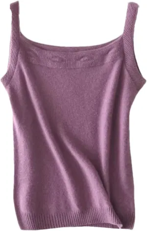 Women Camisole Tops Suspender Flat Neck Vest Camisole Womens Tank Tops