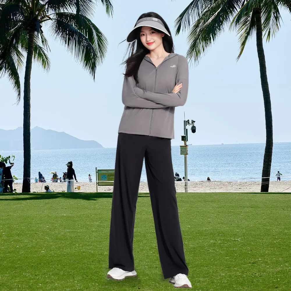 Women Casual Wide Leg Pants High Waisted Loose Yoga Sweatpants Comfy Lounge Athletic Workout Pants SLP5M222T