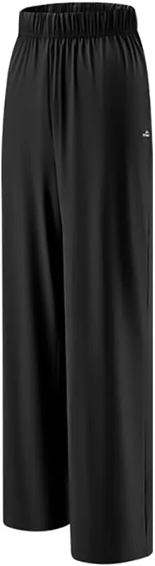 Women Casual Wide Leg Pants High Waisted Loose Yoga Sweatpants Comfy Lounge Athletic Workout Pants SLP5M222T